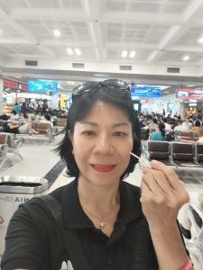 Lê Thị Bé Ba làm marketing trong ngành sức khỏe