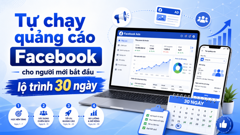 tự chạy quảng cáo facebook cho người mới bắt đầu