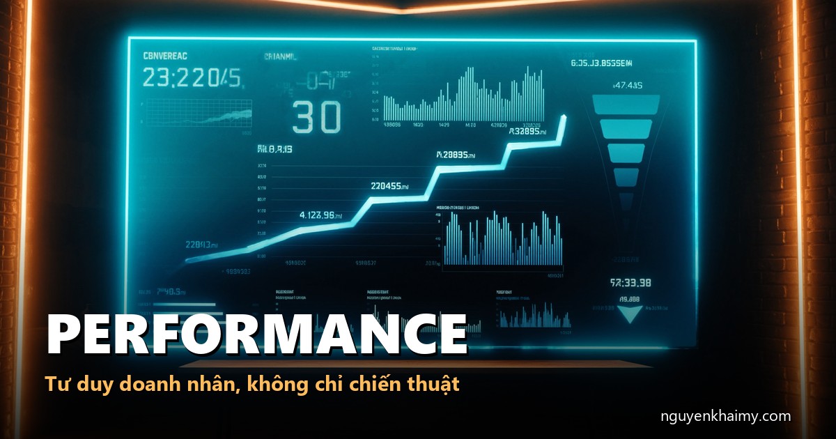 Cảnh editorial chiến lược marketing dài hạn