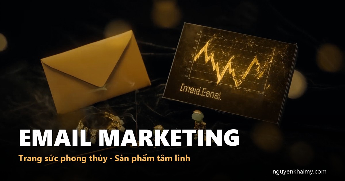 EMAIL MARKETING - Trang sức phong thủy · Sản phẩm tâm linh - illustration 1 | nguyenkhaimy.com