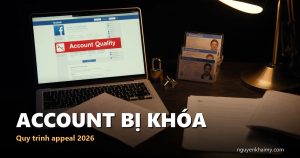 ACCOUNT BỊ KHÓA - Quy trình appeal 2026 | nguyenkhaimy.com
